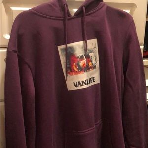 Purple hoodie